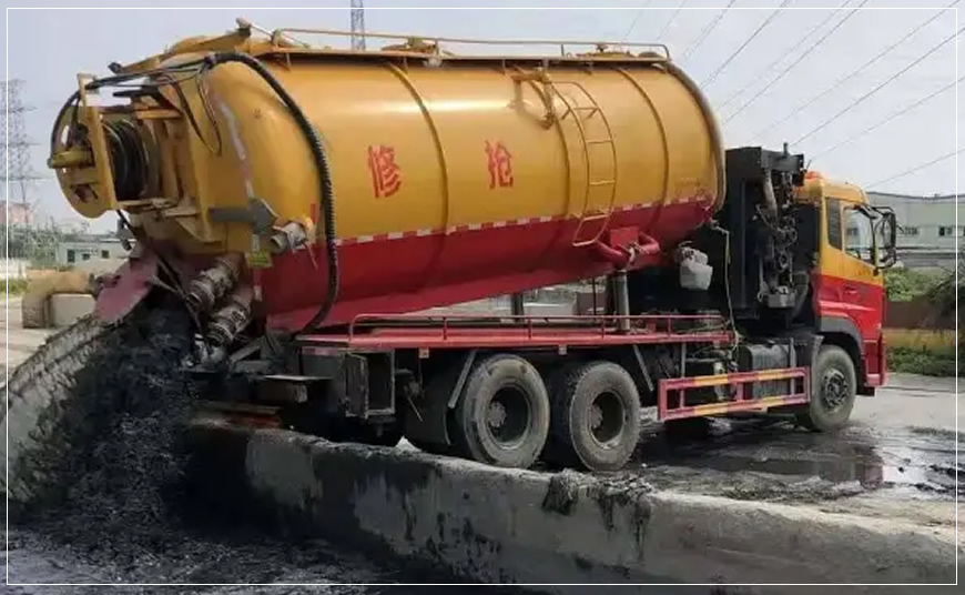连云沉淀池清理案例